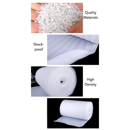 EPE Foam Roll / 1mm-5mm Plain Polyethylene Foam Wrap