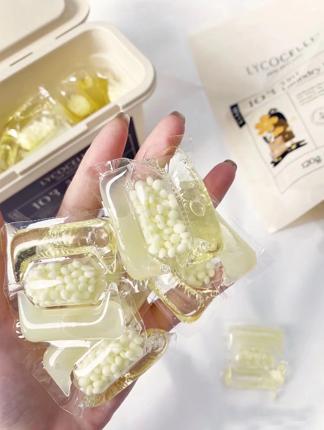 Lycocelle 3 in 1 Laundry Pods / Anti-Dust Mites / Anti-Bacterial / Indoor Drying / Baby Safe