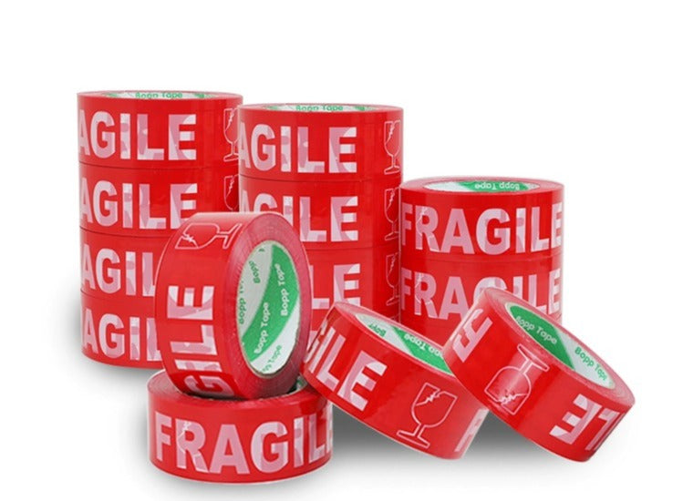 Red-Fragile Adhesive Tape (5cm x 100m)