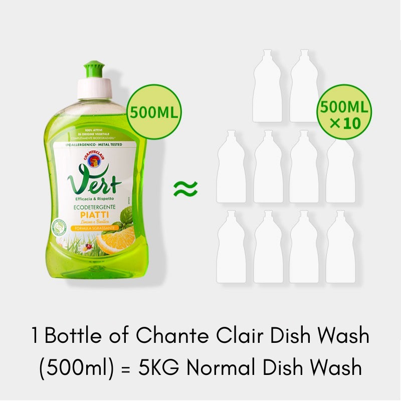 Chante Clair Concentrated Dish Soap | Suitable for Baby Milk Bottles