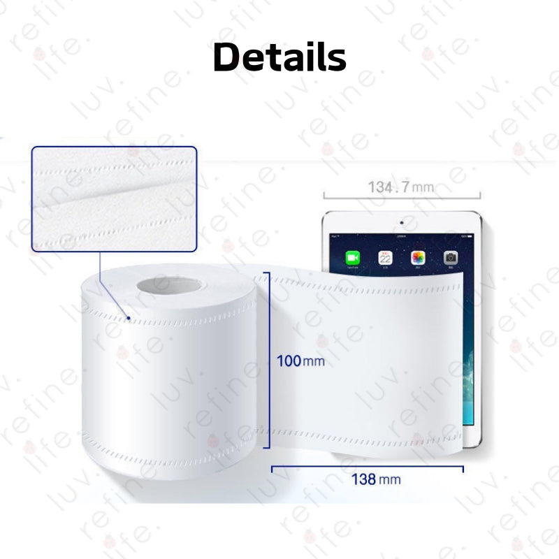 (27 Rolls) Vinda Premium 4 Ply Toilet Roll Paper / 140G High Quality Toilet Paper Roll