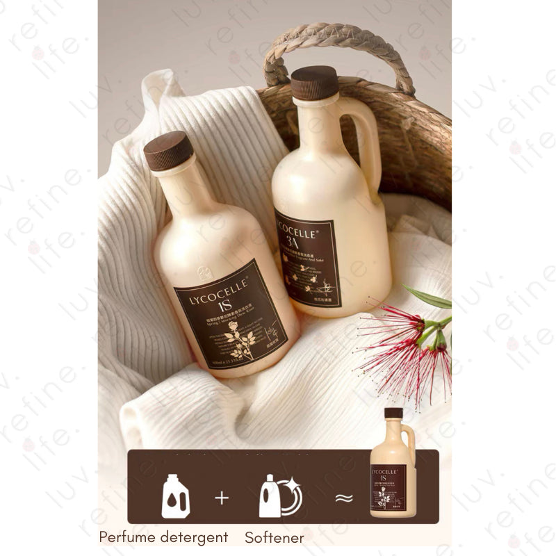 Lycocelle Four Seasons Perfume Laundry Detergent (600ml) / Long Lasting Fragrance