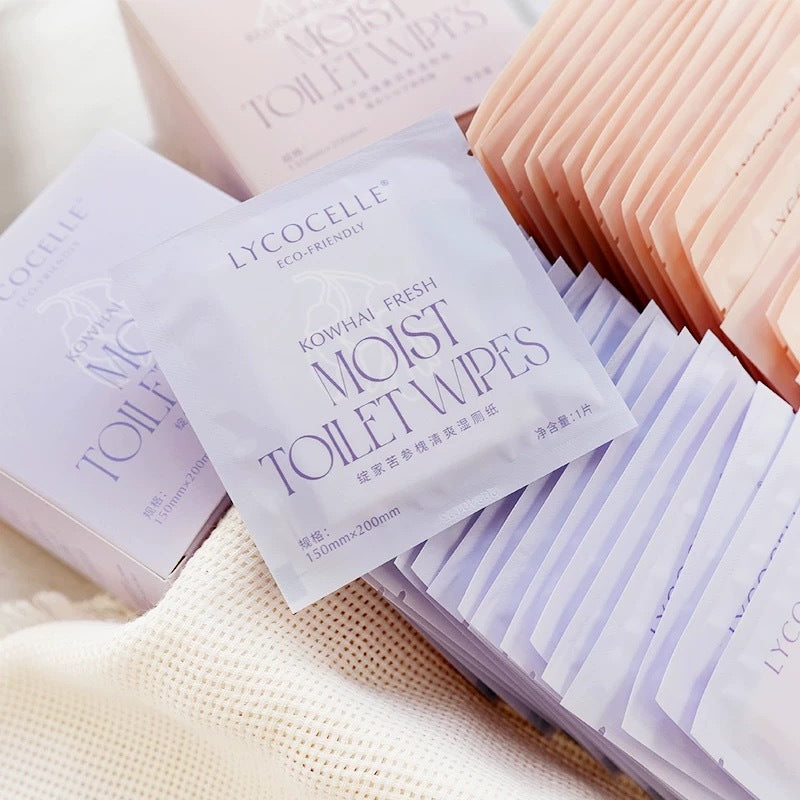 Lycocelle Moist Feminine Wipes / Toilet Wipes / For Daily use and Period use and after intimate use