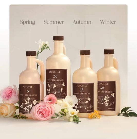 Lycocelle Four Seasons Perfume Laundry Detergent (600ml) / Long Lasting Fragrance