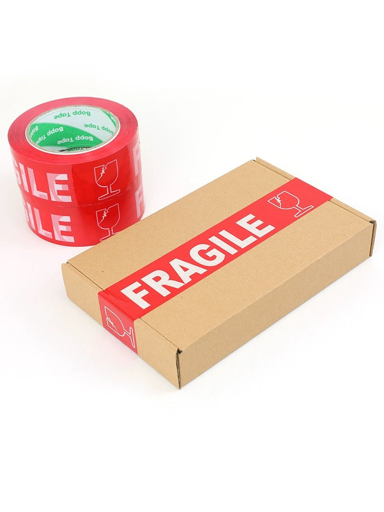 Red-Fragile Adhesive Tape (5cm x 100m)
