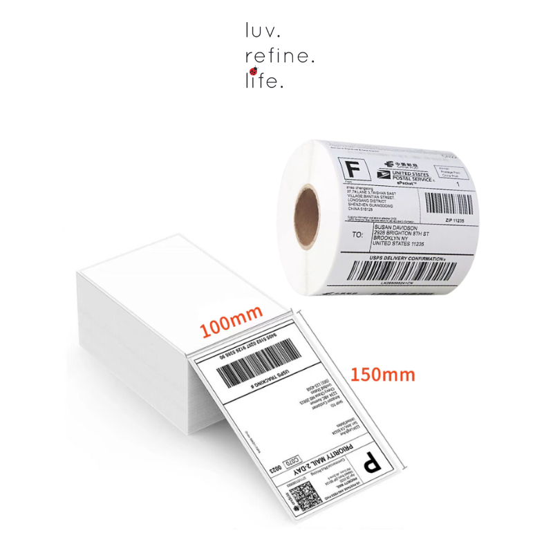 Thermal Printer Label (Roll / Z-fold)