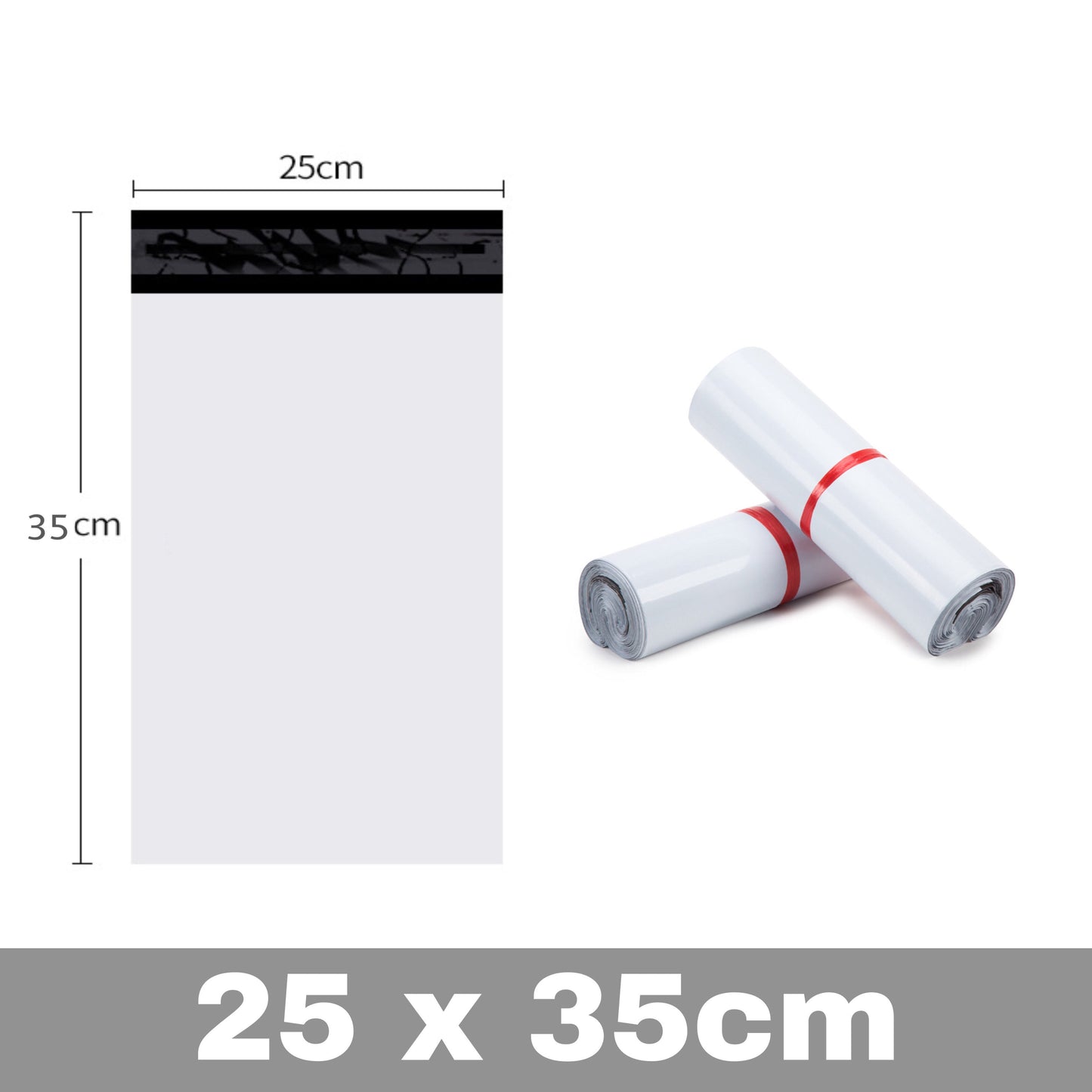 White Polymailer Bag