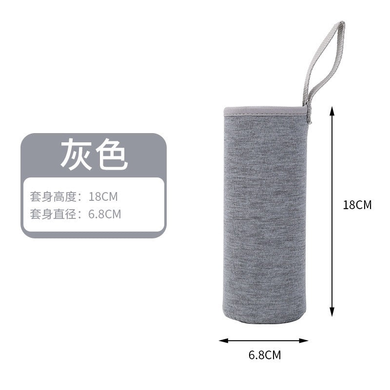 Borosilicate Glass Water Bottle with Stainless Steel Leakproof Cap – 420ml/550ml/750ml/1000ml