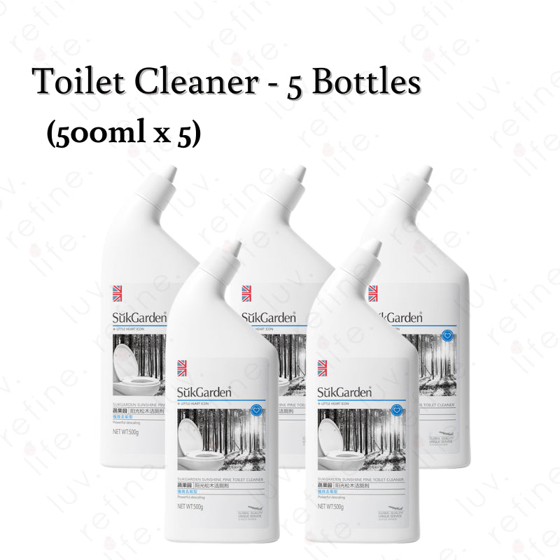 SukGarden Sunshine Pine Toilet Cleaner (500ml per bottle)