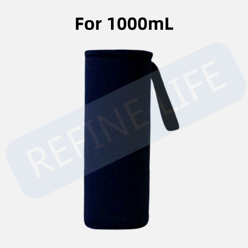 Time Marking Glass Water Bottle / Ins Style Modern Glass Bottle
