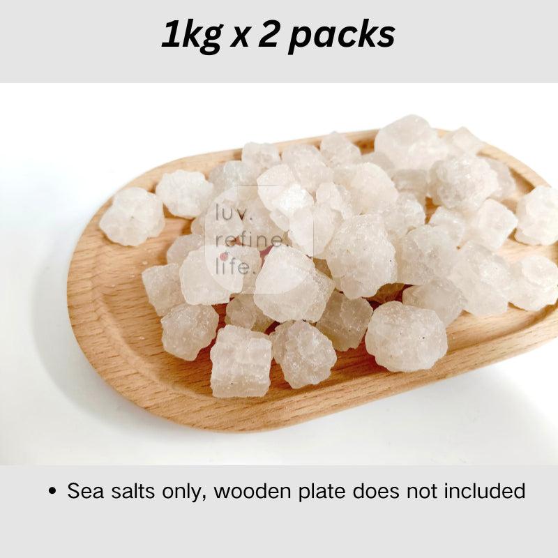 1kg Natural Sun-Dried Sea Salt – Home Cleansing & Feng Shui Use (Inedible)