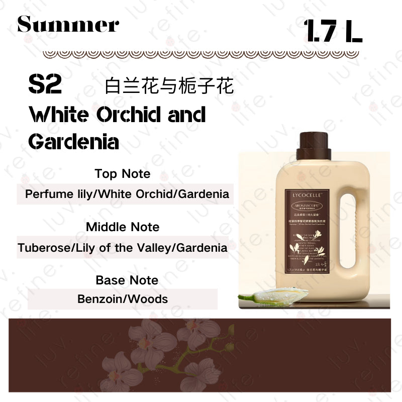 1.7L Lycocelle Perfume Laundry Detergent / Long Lasting Fragrance